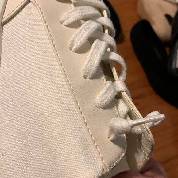 Dolce Vita Zoey sneakers Size 10 NEW. Cream/whiteish - Picture 8 of 8